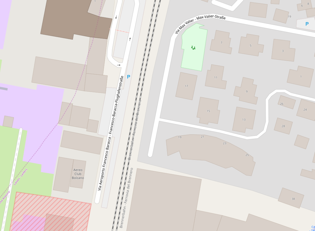 Location of Aero Club